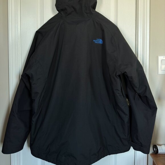 Men's North Face Triclimate Jacket, Black/Blue, XXL, Hard to Find, Lightly Used - Picture 3 of 14